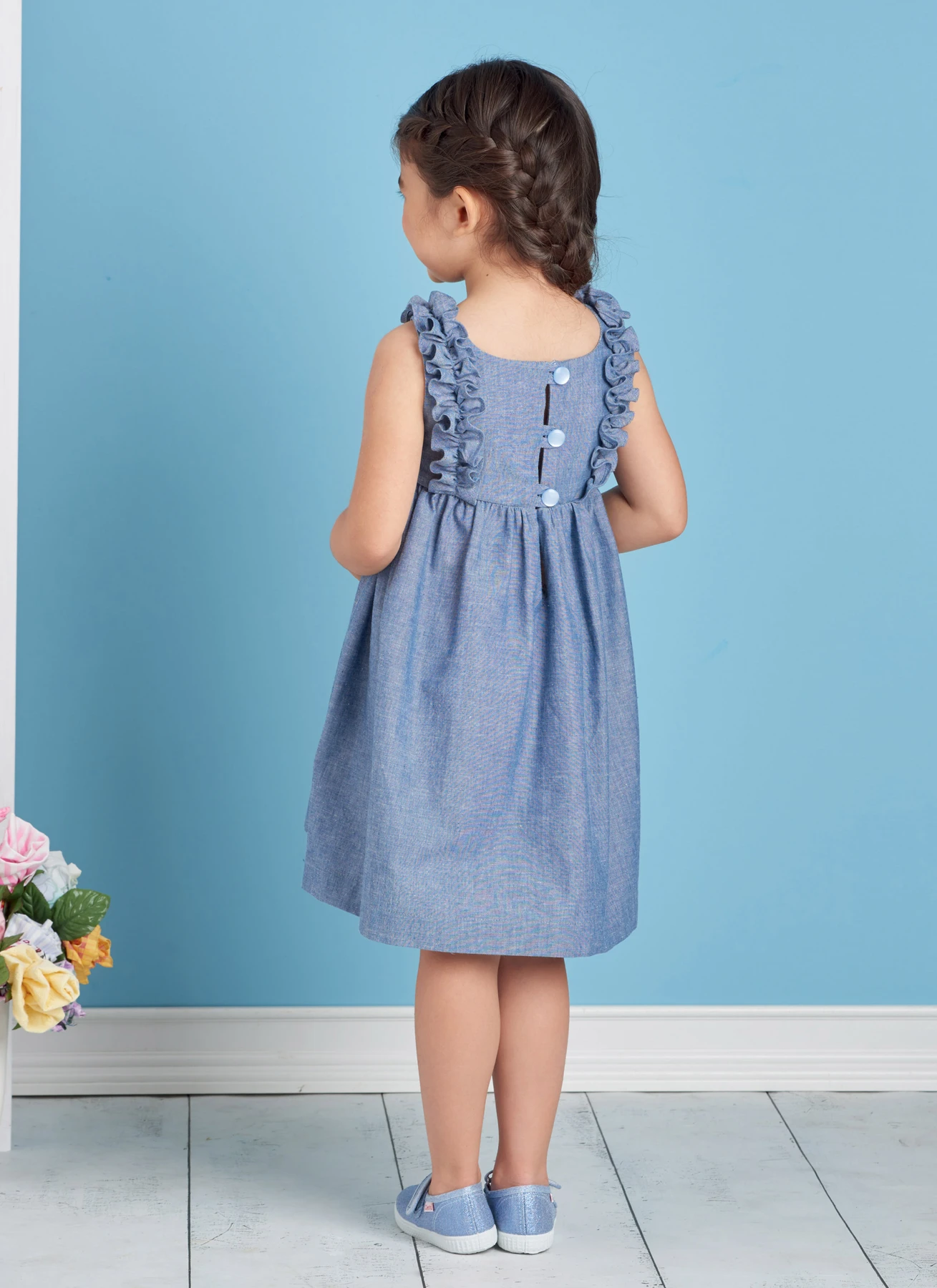 Simplicity Sewing Pattern Children's Dress, Top, Pants, Purses and Headband 8 Simplicity Sewing Pattern Children's Dress, Top, Pants, Purses and Headband