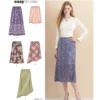 Simplicity Sewing Pattern Misses' Skirts in Three Lengths with Hem Variations 24 Simplicity Sewing Pattern Misses' Skirts in Three Lengths with Hem Variations