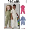 McCall's Sewing Pattern Children's Jumpsuit with Sleeve Variations (PDF) 14 McCall's Sewing Pattern Children's Jumpsuit with Sleeve Variations (PDF)