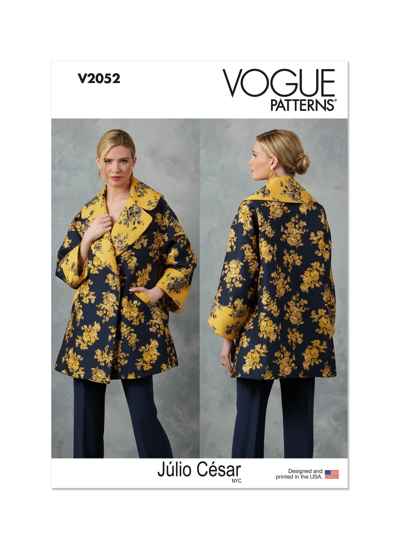 Vogue Patterns Misses' Jacket by Julio Cesar NYC (PDF) 1 Vogue Patterns Misses' Jacket by Julio Cesar NYC (PDF)