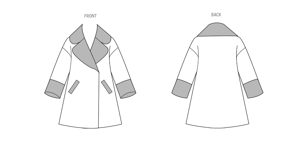 Vogue Patterns Misses' Jacket by Julio Cesar NYC (PDF) 6 Vogue Patterns Misses' Jacket by Julio Cesar NYC (PDF)