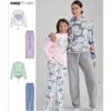 Simplicity Sewing Pattern Girls' & Misses' Loungewear