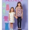 McCall's Sewing Pattern Children's/Girls' Tops, Dresses and Leggings 17 McCall's Sewing Pattern Children's/Girls' Tops, Dresses and Leggings