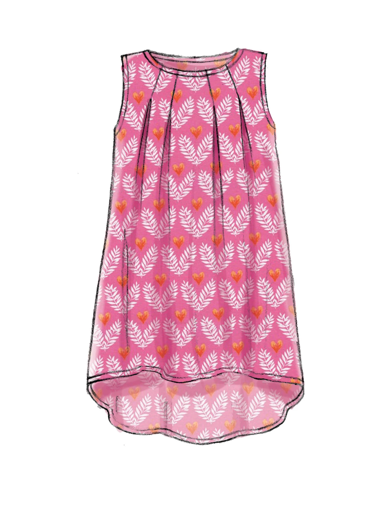 McCall's Sewing Pattern Children's/Girls' Tops, Dresses and Leggings 5 McCall's Sewing Pattern Children's/Girls' Tops, Dresses and Leggings