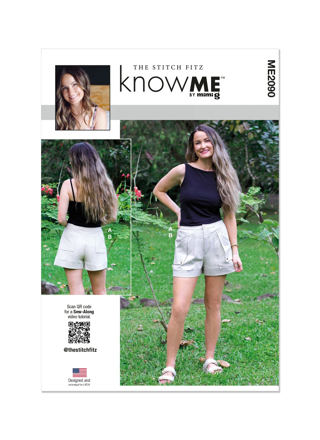 Know Me Sewing Pattern Misses' Shorts and Knit Top by The Stitch Fitz (PDF) 1 Know Me Sewing Pattern Misses' Shorts and Knit Top by The Stitch Fitz (PDF)