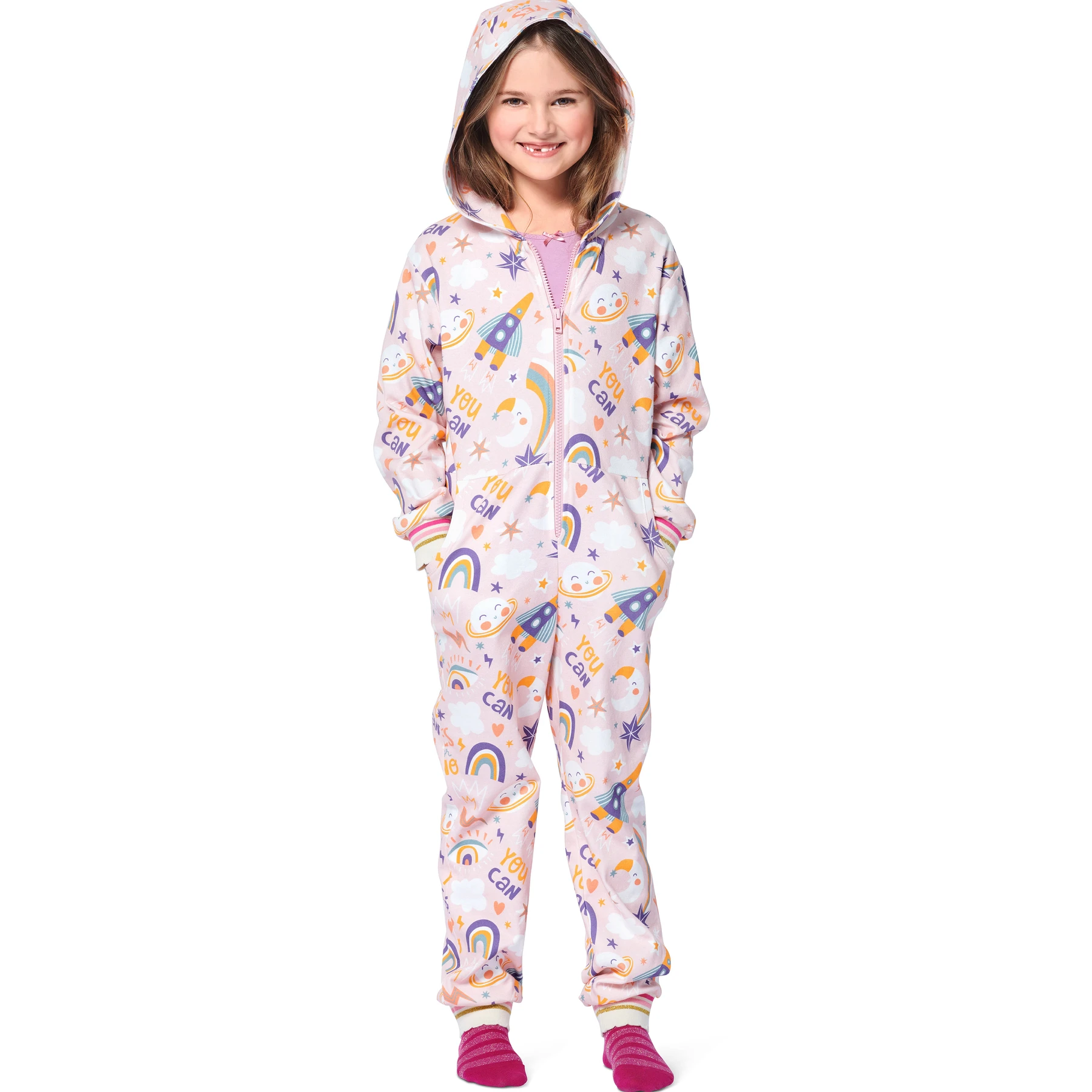 Burda Style Sewing Pattern Children's Hooded Jumpsuit and Onesie
