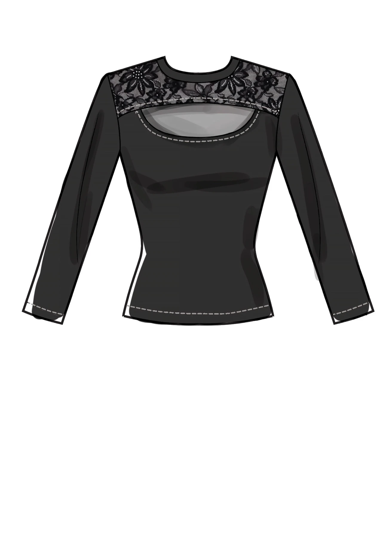 McCall's Sewing Pattern Misses' Tops (PDF) 4 McCall's Sewing Pattern Misses' Tops (PDF)