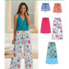 New Look Sewing Pattern Misses' Skirt in Three Lengths and Pants or Shorts