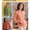 Butterick Sewing Pattern Misses' Top (PDF)