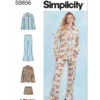 Simplicity Sewing Pattern Misses' Sleepwear (PDF) 20 Simplicity Sewing Pattern Misses' Sleepwear (PDF)
