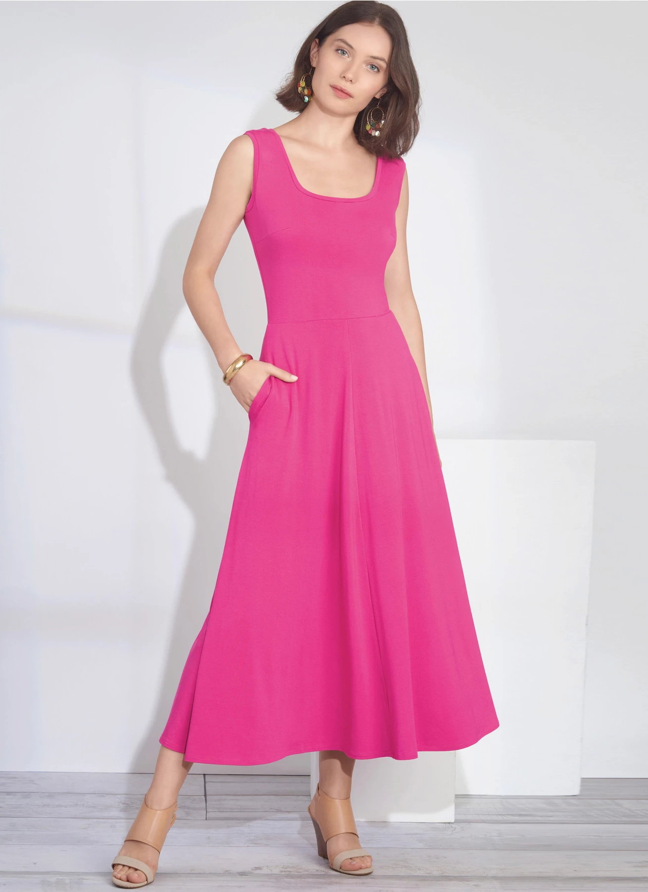 Simplicity Sewing Pattern Misses'/Women's Easy-to-Sew Knit Dress 2 Simplicity Sewing Pattern Misses'/Women's Easy-to-Sew Knit Dress