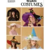 Simplicity Sewing Pattern Adult Costume Hats