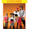 McCall's Sewing Pattern Misses'/Men's/Children's/Boys'/Girls' Pirate Costumes (PDF)