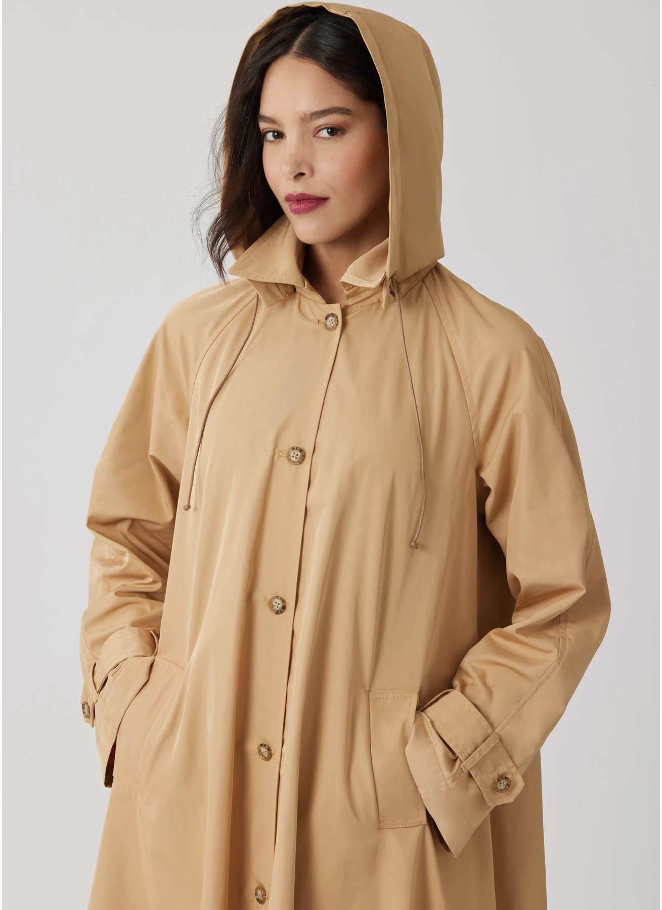 McCall's Sewing Pattern Misses' Trench Coat in Three Lengths with Optional Hood (PDF) 6 McCall's Sewing Pattern Misses' Trench Coat in Three Lengths with Optional Hood (PDF)