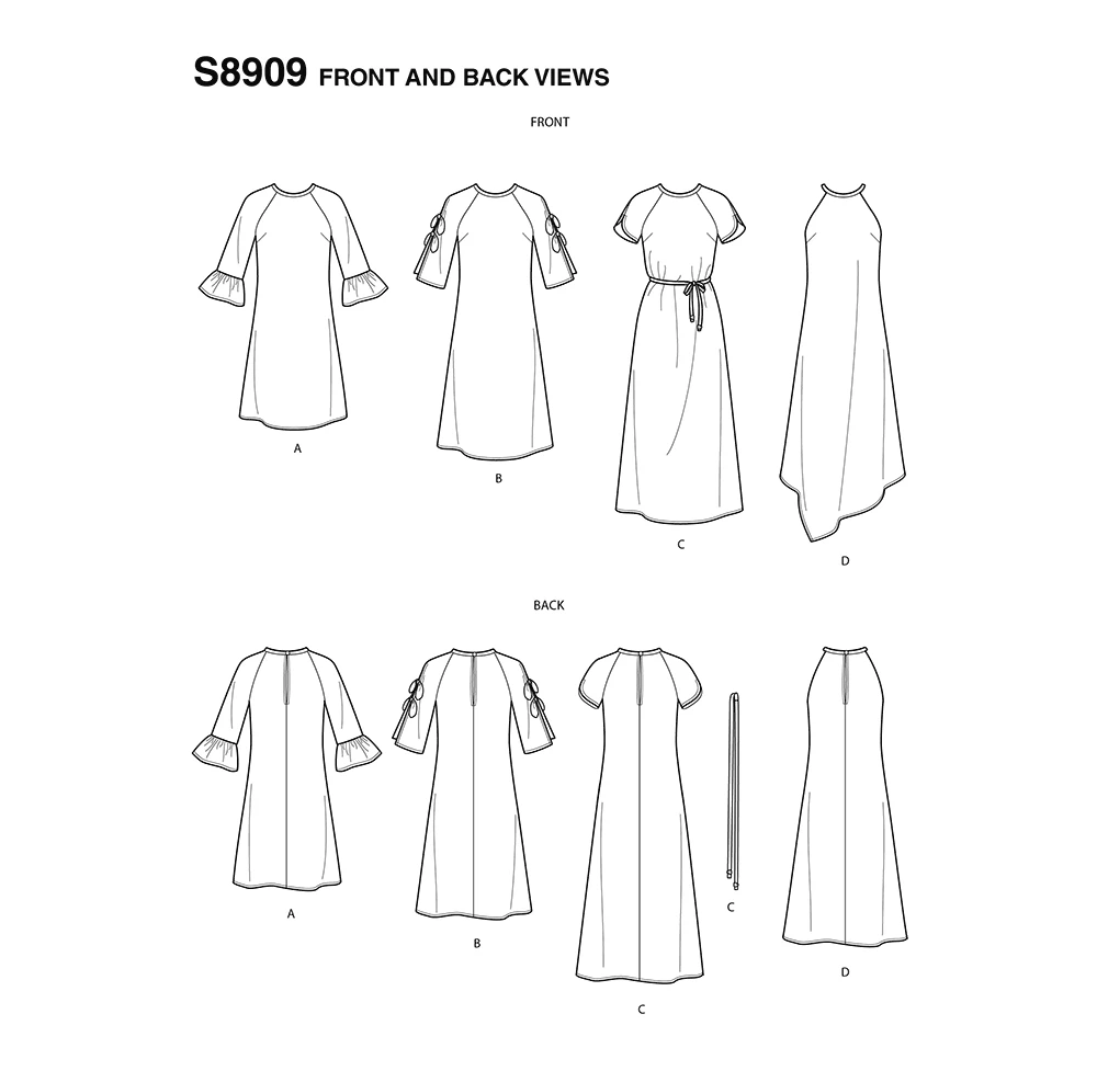 Simplicity Sewing Pattern Misses' Dresses 10 Simplicity Sewing Pattern Misses' Dresses