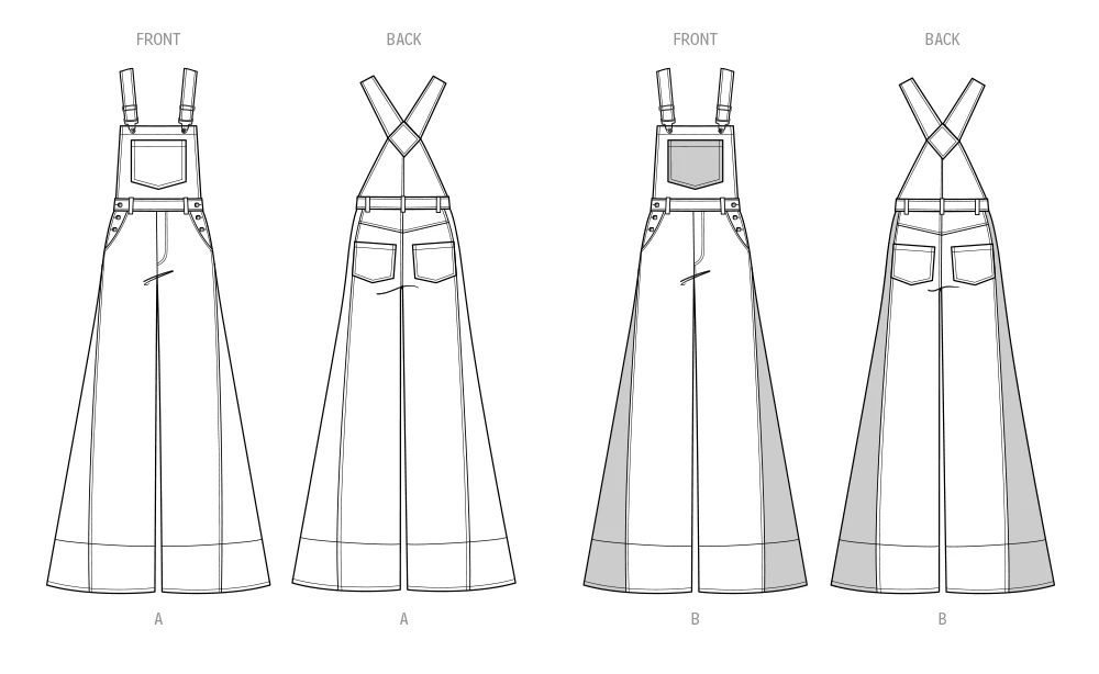 Know Me Sewing Pattern Misses' Overalls by Alisha Grace 7 Know Me Sewing Pattern Misses' Overalls by Alisha Grace