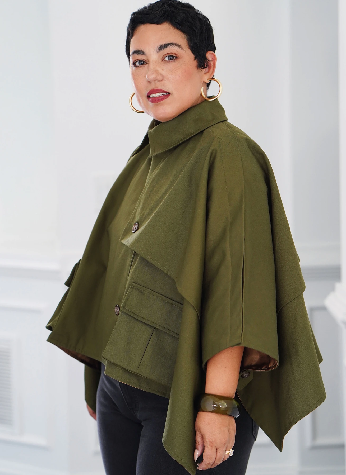 Simplicity Sewing Pattern Misses' Cape By Mimi G Style (PDF) 4 Simplicity Sewing Pattern Misses' Cape By Mimi G Style (PDF)