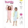 Burda Style Sewing Pattern 9219 Children's Bathrobe 12 Burda Style Sewing Pattern 9219 Children's Bathrobe