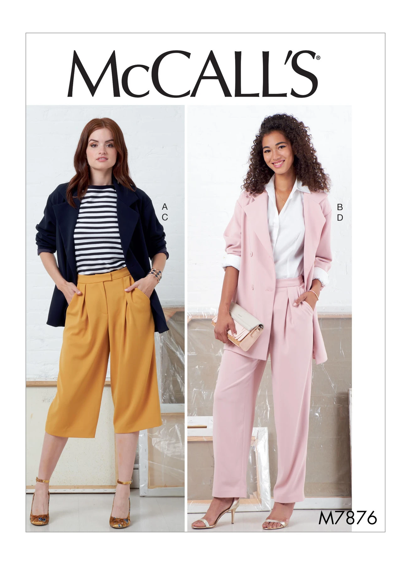 McCall's Sewing Pattern Misses' Jackets and Pants (PDF) 1 McCall's Sewing Pattern Misses' Jackets and Pants (PDF)