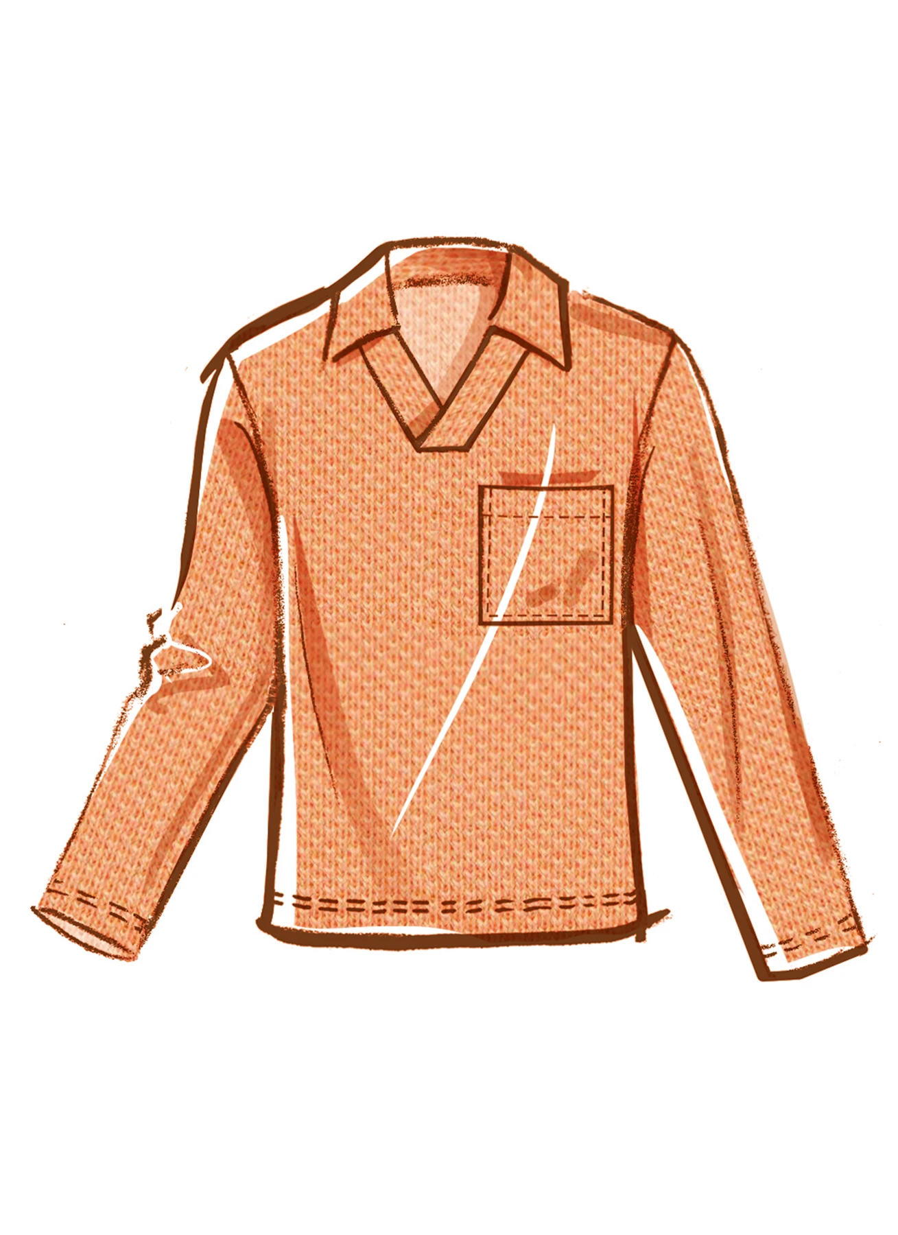 McCall's Sewing Pattern Men's Top with Sleeve Variations (PDF) 4 McCall's Sewing Pattern Men's Top with Sleeve Variations (PDF)