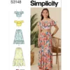 Simplicity Sewing Pattern Girls' Ruffle Top and Skirt 21 Simplicity Sewing Pattern Girls' Ruffle Top and Skirt