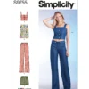 Simplicity Sewing Pattern Misses' Top, Skirt, Pants and Shorts (PDF)