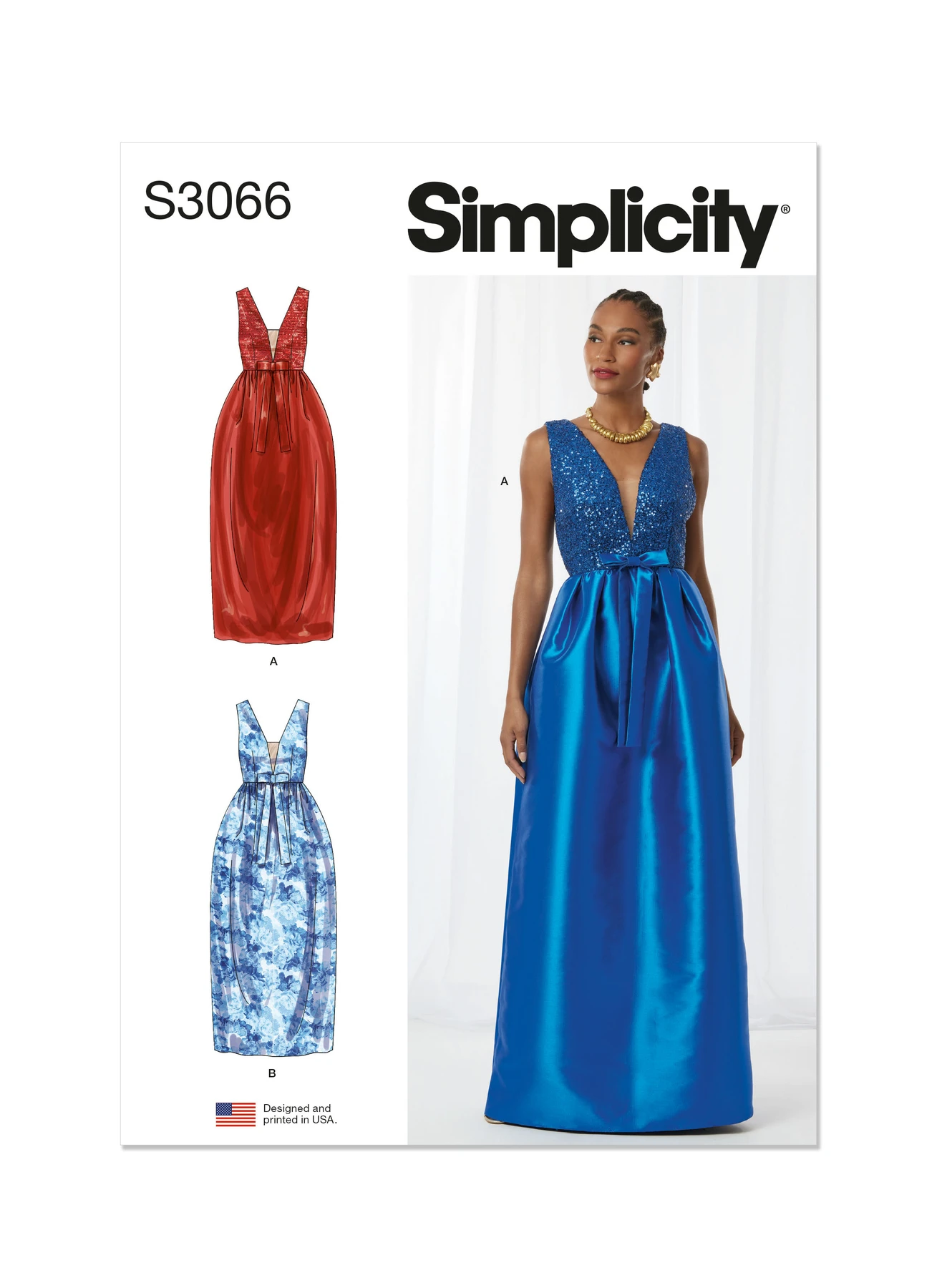 Simplicity Sewing Pattern Misses' Special Occasion Gowns (PDF) 1 Simplicity Sewing Pattern Misses' Special Occasion Gowns (PDF)