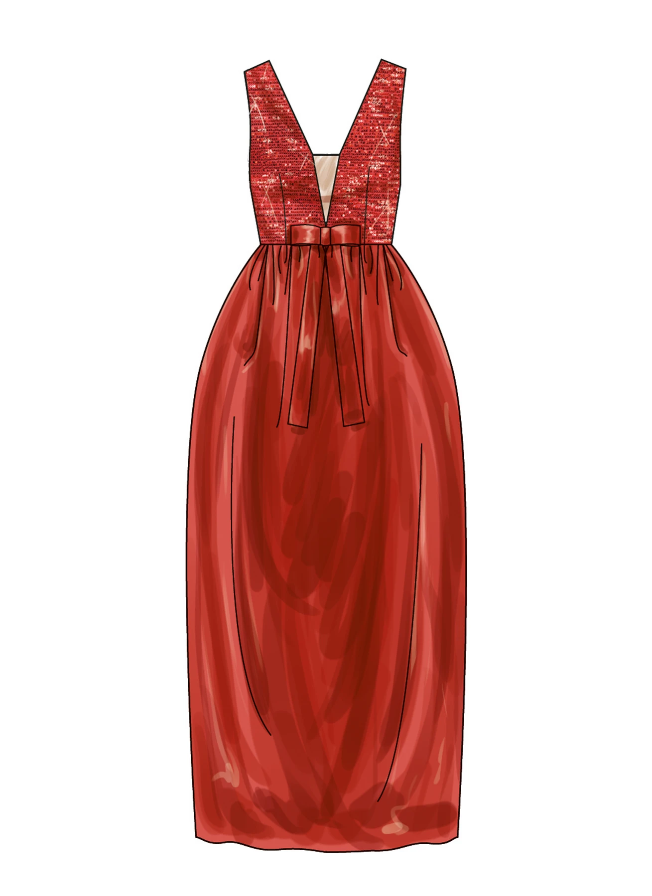 Simplicity Sewing Pattern Misses' Special Occasion Gowns (PDF) 3 Simplicity Sewing Pattern Misses' Special Occasion Gowns (PDF)
