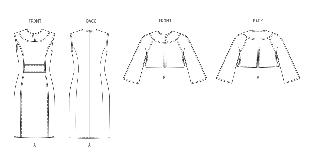 Vogue Patterns Misses' and Miss Petite Dress and Jacket by Tom And Linda Platt 9 Vogue Patterns Misses' and Miss Petite Dress and Jacket by Tom And Linda Platt