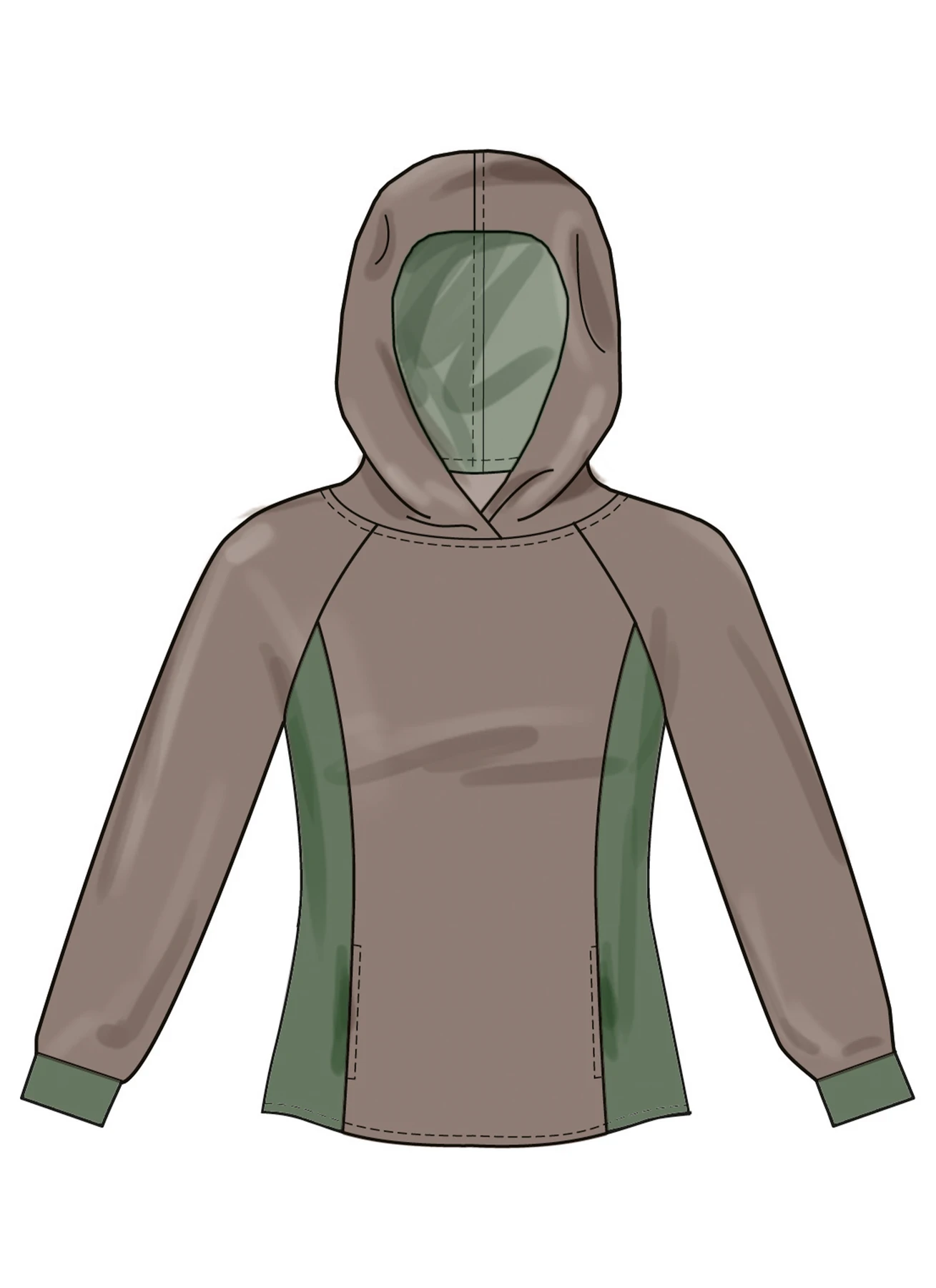 New Look Sewing Pattern Unisex Hoodies 3 New Look Sewing Pattern Unisex Hoodies