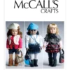 McCall's Sewing Pattern Chic Outfits and Accessories for 18" Doll (PDF)