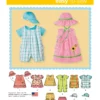 Simplicity Sewing Pattern Babies' Romper, Dress, Top, Panties & Hats 20 Simplicity Sewing Pattern Babies' Romper, Dress, Top, Panties & Hats