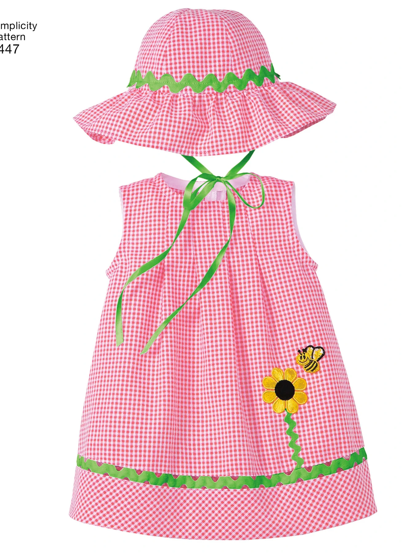 Simplicity Sewing Pattern Babies' Romper, Dress, Top, Panties & Hats 2 Simplicity Sewing Pattern Babies' Romper, Dress, Top, Panties & Hats