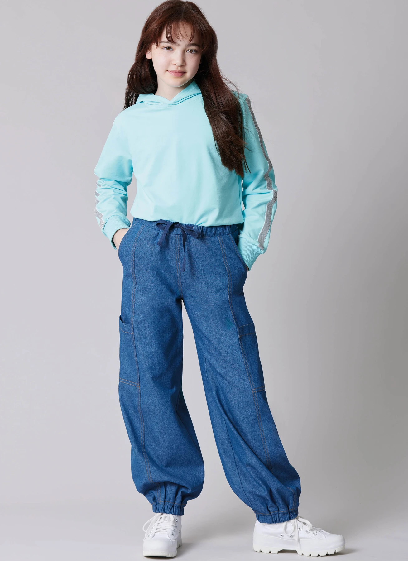 McCall's Sewing Pattern Girl's Pull-On Cargo Pants (PDF) 2 McCall's Sewing Pattern Girl's Pull-On Cargo Pants (PDF)