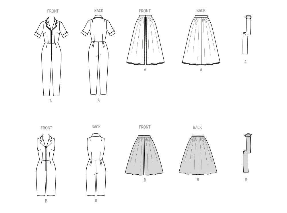Vogue Patterns 1950s Misses' Slack Suit and Skirt (PDF) 4 Vogue Patterns 1950s Misses' Slack Suit and Skirt (PDF)