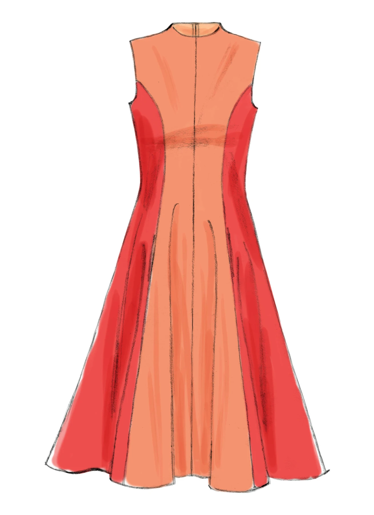 McCall's Sewing Pattern Misses'/Women's Petite Lined Fit and Flare Dresses 4 McCall's Sewing Pattern Misses'/Women's Petite Lined Fit and Flare Dresses