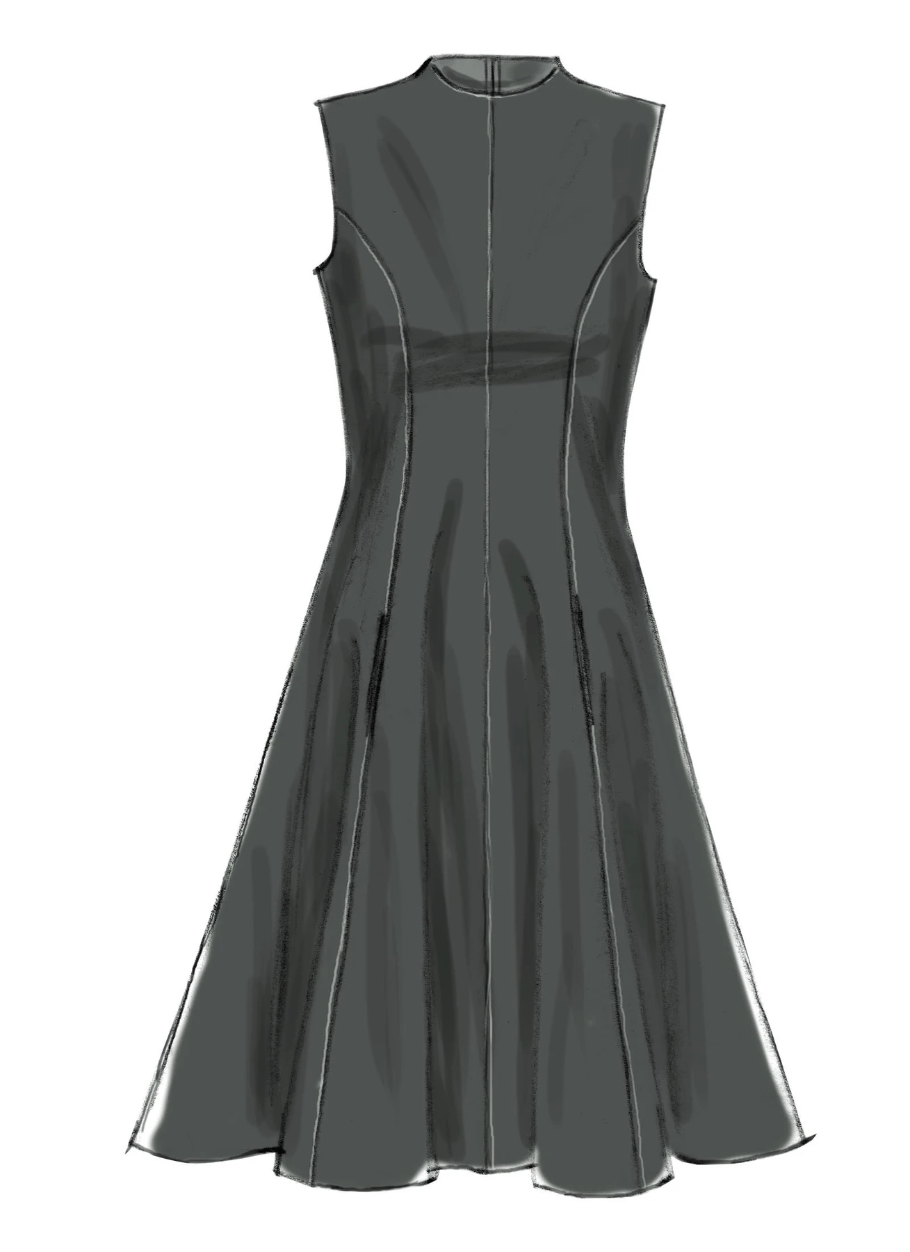 McCall's Sewing Pattern Misses'/Women's Petite Lined Fit and Flare Dresses 6 McCall's Sewing Pattern Misses'/Women's Petite Lined Fit and Flare Dresses