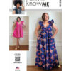 Know Me Sewing Pattern Misses' Dress in Two Lengths by Keechii B Style