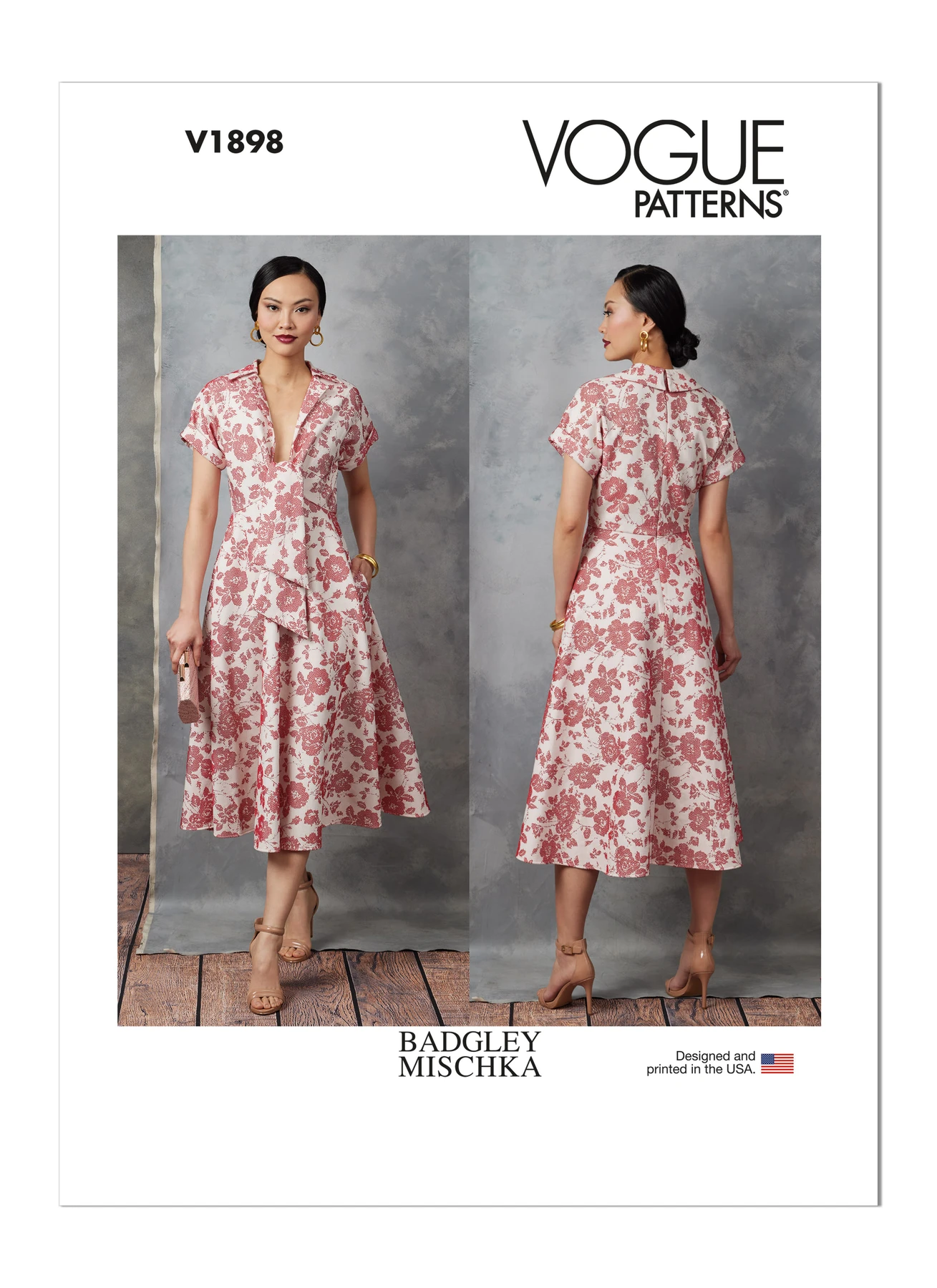 Vogue Patterns Misses' Dress by Badgley Mischka 1 Vogue Patterns Misses' Dress by Badgley Mischka