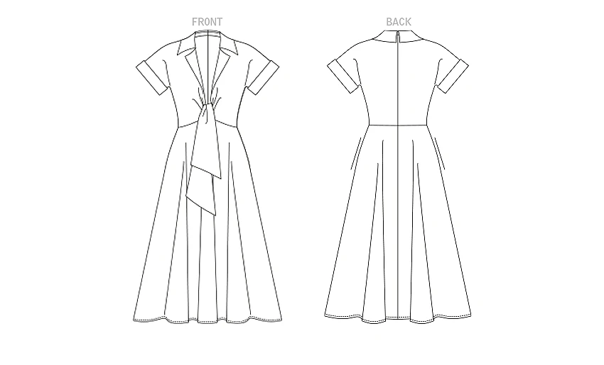 Vogue Patterns Misses' Dress by Badgley Mischka 5 Vogue Patterns Misses' Dress by Badgley Mischka