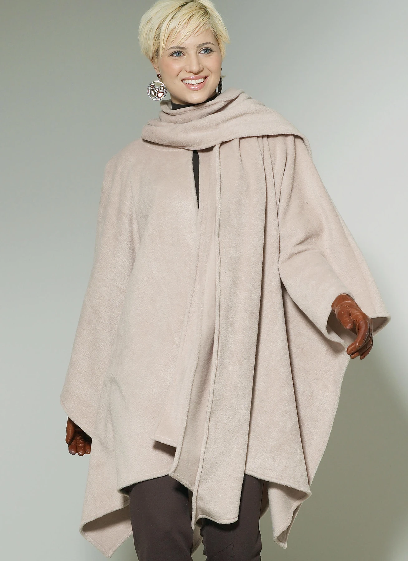 McCall's Sewing Pattern Misses' Ponchos and Belt (PDF) 2 McCall's Sewing Pattern Misses' Ponchos and Belt (PDF)