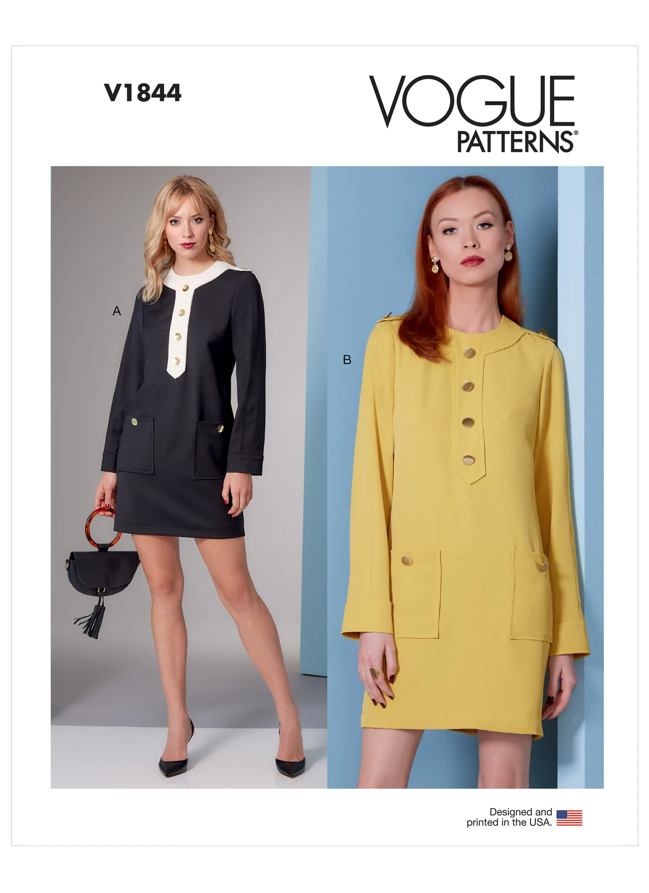 Vogue Patterns Misses' and Misses' Petite Dress 1 Vogue Patterns Misses' and Misses' Petite Dress