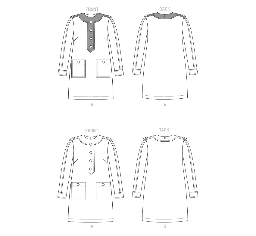 Vogue Patterns Misses' and Misses' Petite Dress 8 Vogue Patterns Misses' and Misses' Petite Dress