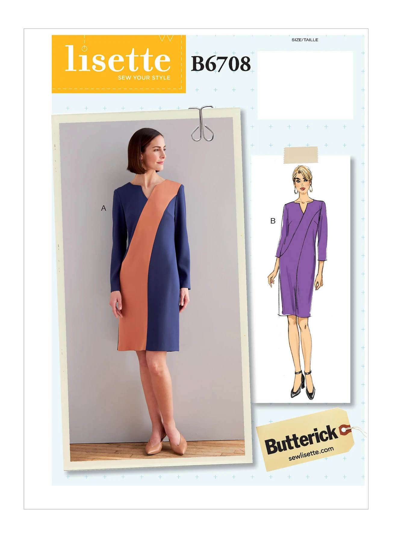 Butterick Sewing Pattern Misses' Dress (PDF) 1 Butterick Sewing Pattern Misses' Dress (PDF)