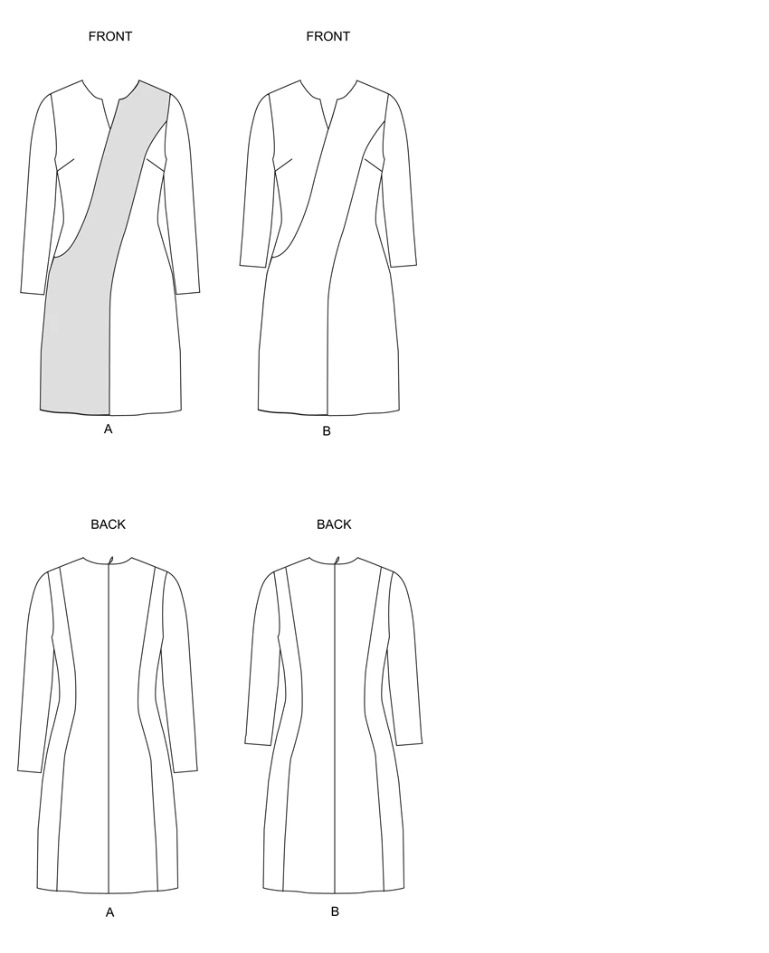 Butterick Sewing Pattern Misses' Dress (PDF) 4 Butterick Sewing Pattern Misses' Dress (PDF)