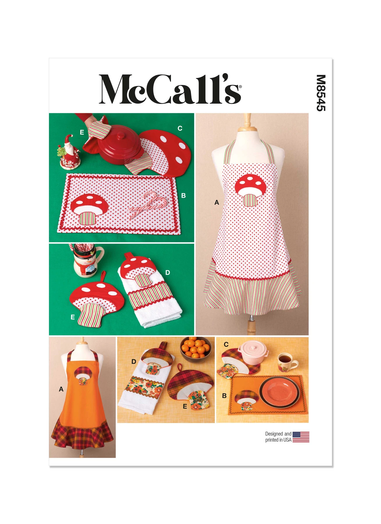 McCall's Sewing Pattern Kitchen Holiday Décor (PDF) 1 McCall's Sewing Pattern Kitchen Holiday Décor (PDF)