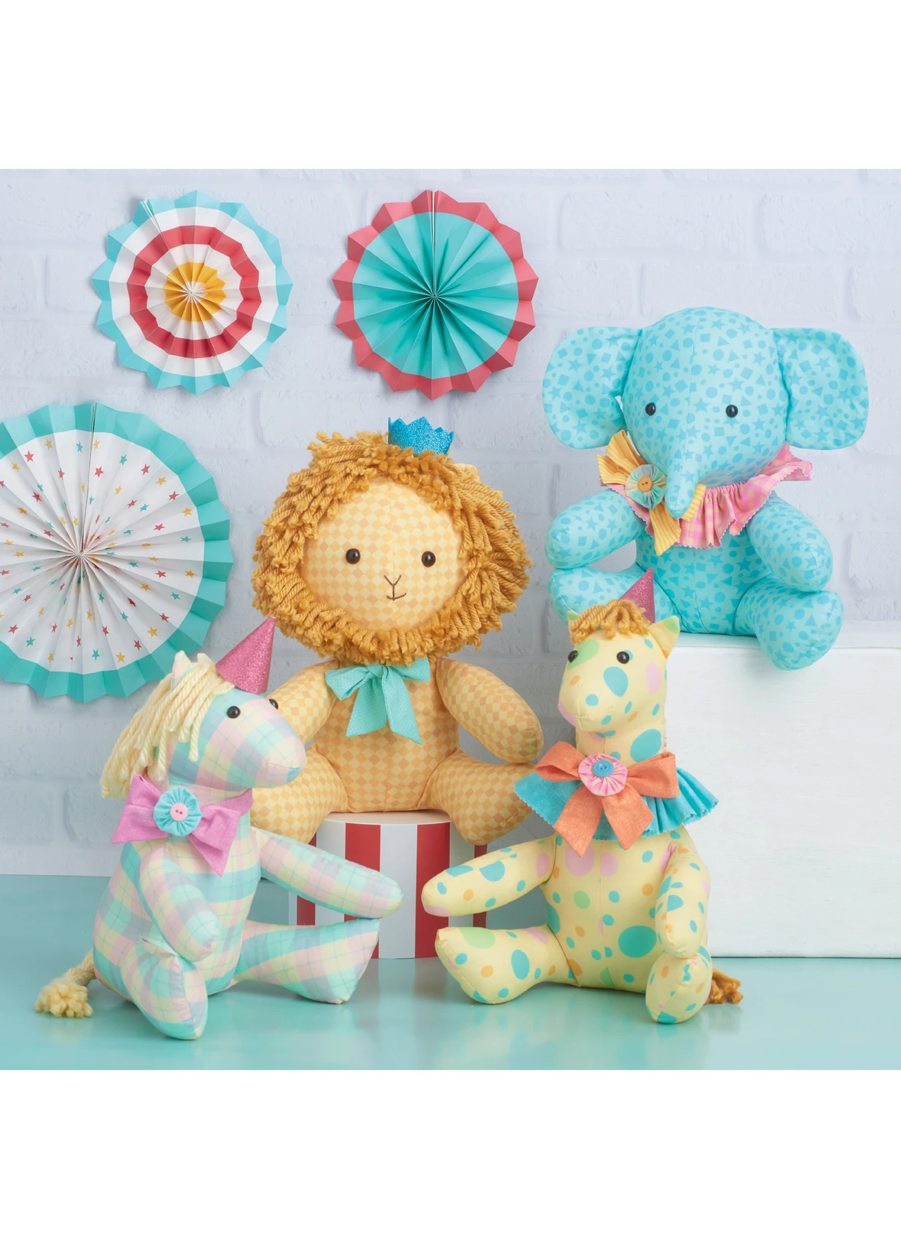 Simplicity Sewing Pattern Easy Plush Animals 2 Simplicity Sewing Pattern Easy Plush Animals