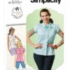 Simplicity Sewing Pattern Misses' Top 18 Simplicity Sewing Pattern Misses' Top