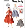 Simplicity Sewing Pattern 1950s Misses' Skirt and Jacket (PDF) 19 Simplicity Sewing Pattern 1950s Misses' Skirt and Jacket (PDF)