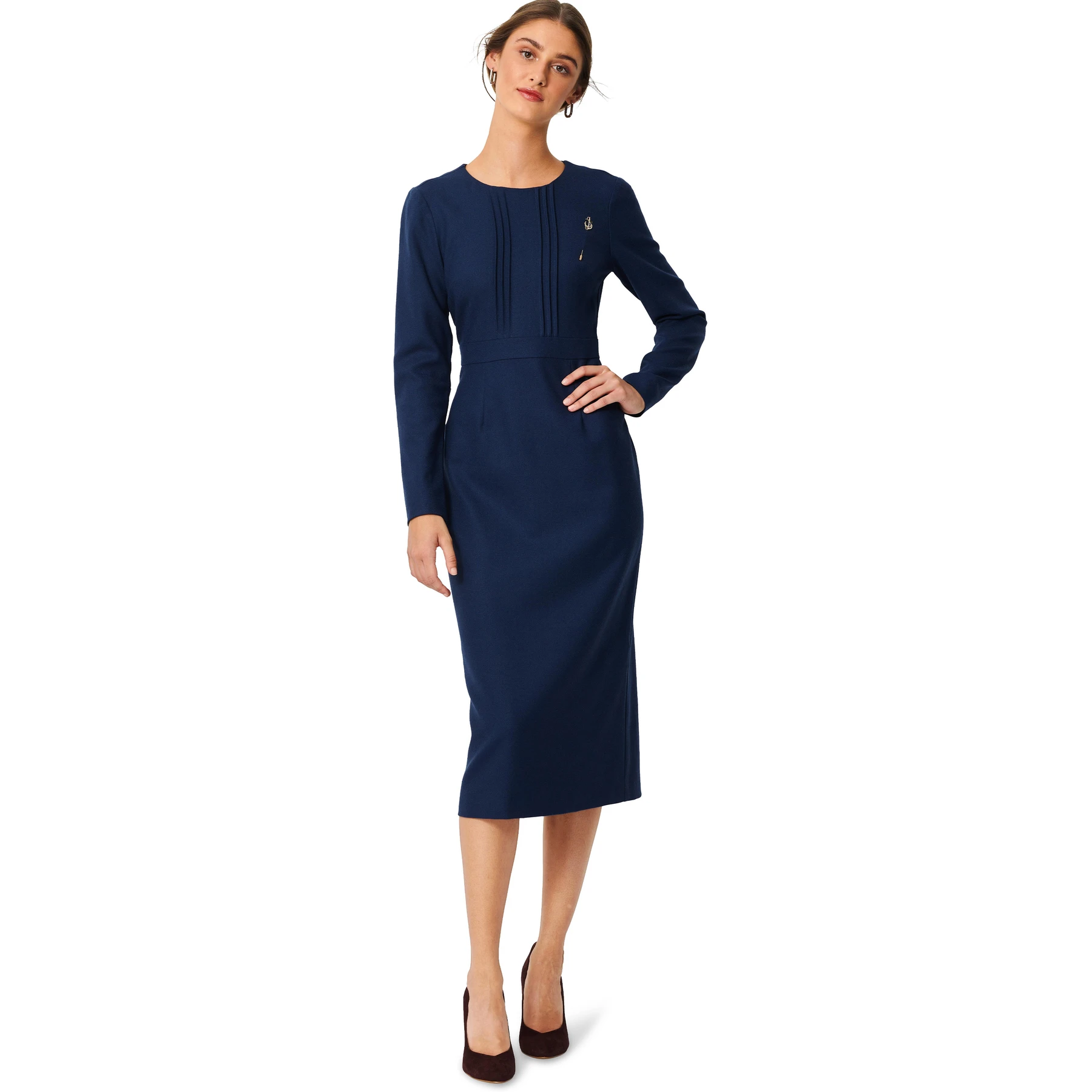 Burda Style Sewing Pattern 5983 Misses' Dress with Waistband and Wide or Narrow Skirt 2 Burda Style Sewing Pattern 5983 Misses' Dress with Waistband and Wide or Narrow Skirt